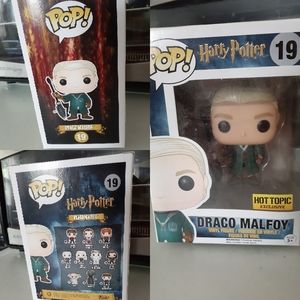 2/$40!! NIB- Draco Malfoy With broom! Funko Pop